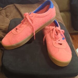NWOT Vans Sport Low Coral and Blue Sneakers